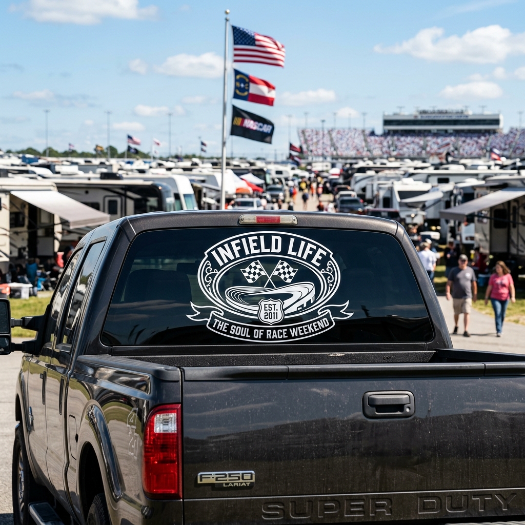 The Official Infield Life Rig Decal